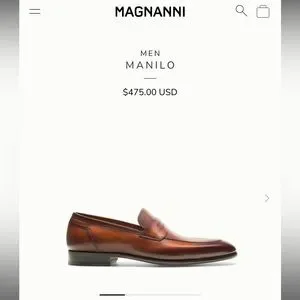 Magnanni | Shoes | Magnanni Mens Loafers Brown Size 95 Never  display picture 3